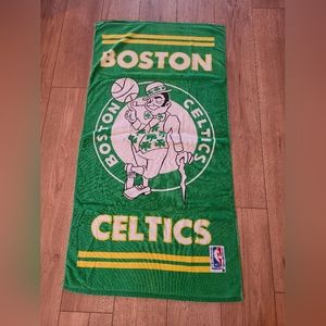 Vintage Boston Celtics NBA Beach towel